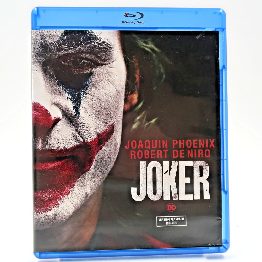 Joker Blu-ray 2019 Joaquin Phoenix Robert De Niro DC Movie Warner Home Video